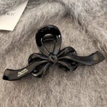 Elegant Ribbon Bowknot Hair Claw Clip - ArtGalleryZen