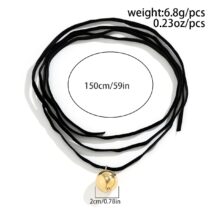 Elegant Velet Orb Pendant Chocker Necklace - ArtGalleryZen