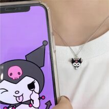 Enamel Magnetic Sanrio Family Matching Necklace - ArtGalleryZen