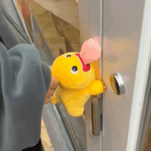 Funny Magnetic Big Tongue Plush Dragon Keychain Doll - ArtGalleryZen