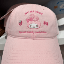 Genuine Sanrio Embroidered Adjustable Baseball Cap - ArtGalleryZen