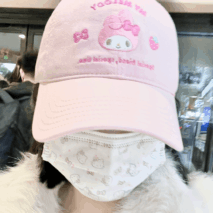 Genuine Sanrio Embroidered Adjustable Baseball Cap - ArtGalleryZen