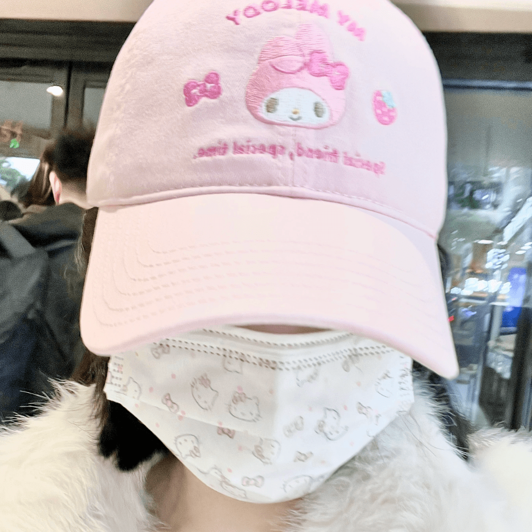 Genuine Sanrio Embroidered Adjustable Baseball Cap - ArtGalleryZen