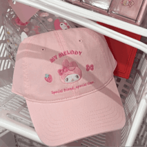 Genuine Sanrio Embroidered Adjustable Baseball Cap - ArtGalleryZen