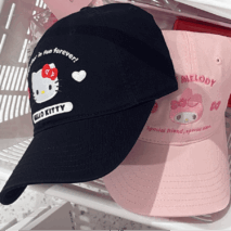 Genuine Sanrio Embroidered Adjustable Baseball Cap - ArtGalleryZen