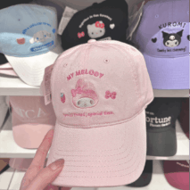 Genuine Sanrio Embroidered Adjustable Baseball Cap - ArtGalleryZen