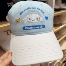 Genuine Sanrio Embroidered Adjustable Baseball Cap - ArtGalleryZen