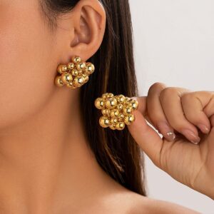 Geometric Abstract Explosion Earrings - ArtGalleryZen