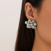 Geometric Abstract Explosion Earrings - ArtGalleryZen
