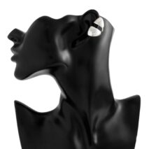 Geometric Glossy Irregular Pattern Ear Wrap Earring - ArtGalleryZen