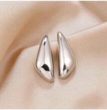 Geometric Glossy Triangle Dangle Earrings - ArtGalleryZen