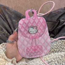 Glitter Hello Kitty Backpack Mirror Phone Case - ArtGalleryZen