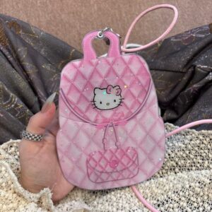 Glitter Hello Kitty Backpack Mirror Phone Case - ArtGalleryZen