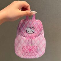 Glitter Hello Kitty Backpack Mirror Phone Case - ArtGalleryZen