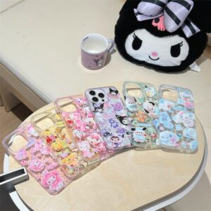 Glitter Kawaii Sanrio iPhone Case - ArtGalleryZen