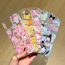 Glitter Kawaii Sanrio iPhone Case - ArtGalleryZen