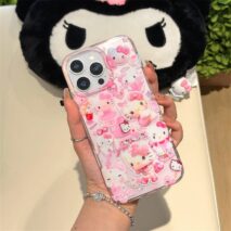 Glitter Kawaii Sanrio iPhone Case - ArtGalleryZen