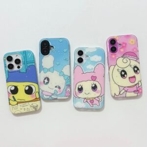 Glitter Star Tamagotchi iPhone Case - ArtGalleryZen