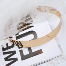 Gold Stylish Girls Ladies Women Skinny Waist Belt - ArtGalleryZen