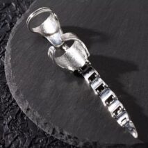 Gothic Dark Nail Finger Armor Movable Scorpion Ring - ArtGalleryZen