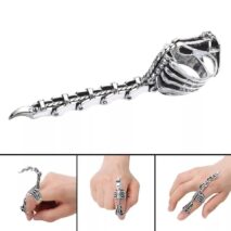 Gothic Dark Nail Finger Armor Movable Scorpion Ring - ArtGalleryZen