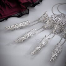 Gothic Dark Nail Fingers Hand Armor Nails Claws Bracelet - ArtGalleryZen