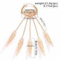 Gothic Five Finger Armor Nails Mittens Bracelet - ArtGalleryZen