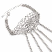 Gothic Five Finger Armor Nails Mittens Bracelet - ArtGalleryZen