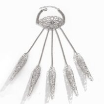 Gothic Five Finger Armor Nails Mittens Bracelet - ArtGalleryZen