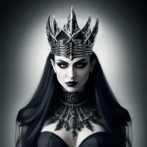 Gothic Halloween Party Headwear Cosplay Crown - ArtGalleryZen