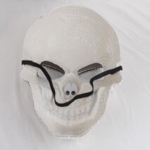 Halloween Glitter Rhinestone Skull Mask - ArtGalleryZen