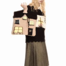 Handmade Cottage Knitted Tote Bag - ArtGalleryZen