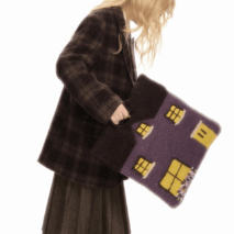 Handmade Cottage Knitted Tote Bag - ArtGalleryZen