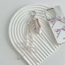 Handmade Crystal Seed Bead Pearl Dance Theatrical Phone Strap - ArtGalleryZen