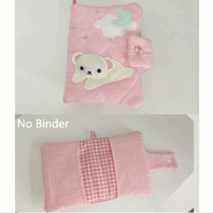 Handmade Cute Korilakkuma A5 A6 Fabric Binder Cover - ArtGalleryZen
