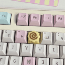 Handmade Cute Narutomaki DIY Keyboard Accessories Resin Keycap - ArtGalleryZen