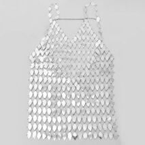 Handmade Glitter Rhombic Sequin Dress - ArtGalleryZen