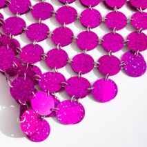 Handmade Glitter Squamous Sequins Patchwork Long Dress - ArtGalleryZen