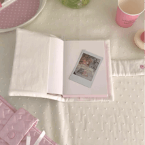 Handmade Heart Satin Bowknot A6 Fabric Book Cover - ArtGalleryZen