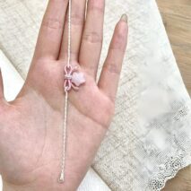 Handmade Natural Chalcedony Stone Bowknot Star Bracelet - ArtGalleryZen