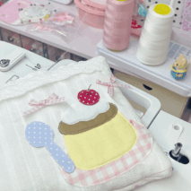 Handmade Pudding Dessert A6 B6 A5 Fabric Book Cover - ArtGalleryZen