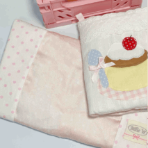 Handmade Pudding Dessert A6 B6 A5 Fabric Book Cover - ArtGalleryZen