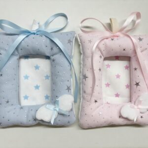 Handmade Wing Star Fabric Photocard Holder Keychain Kpop Card Display - ArtGalleryZen