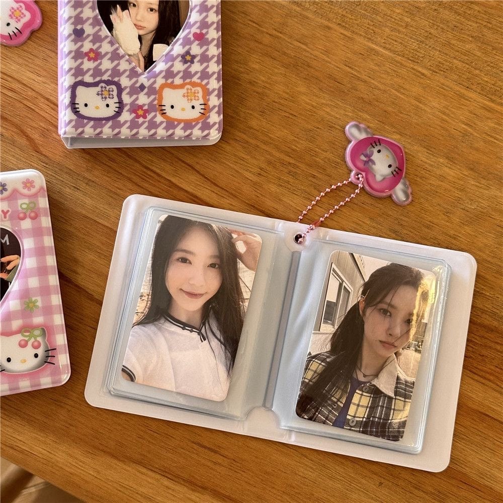 Hello Kitty Heart Sanrio Kpop 3 Inch Mini Photocard Album - ArtGalleryZen