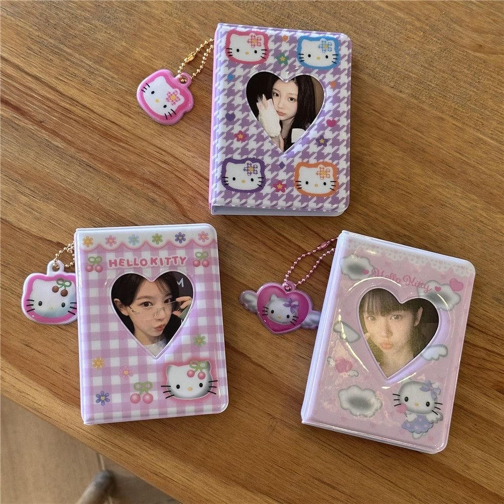 Hello Kitty Heart Sanrio Kpop 3 Inch Mini Photocard Album - ArtGalleryZen