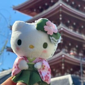 Hello Kitty Kimono Plush Keychain Doll - ArtGalleryZen