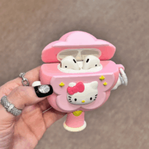 Hello Kitty Magic Wand AirPods Earphone Case - ArtGalleryZen