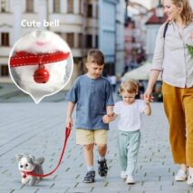 Interactive Plush Puppy Toy - Walking Barking Electronic Pet Dog - ArtGalleryZen