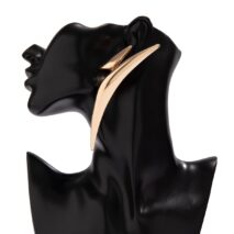 Irregular Gold Silver Plated Statement Earrings - ArtGalleryZen
