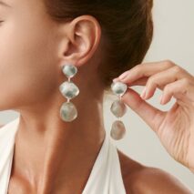 Irregular Gold Silver Plated Waterdrop Dangle Earrings - ArtGalleryZen